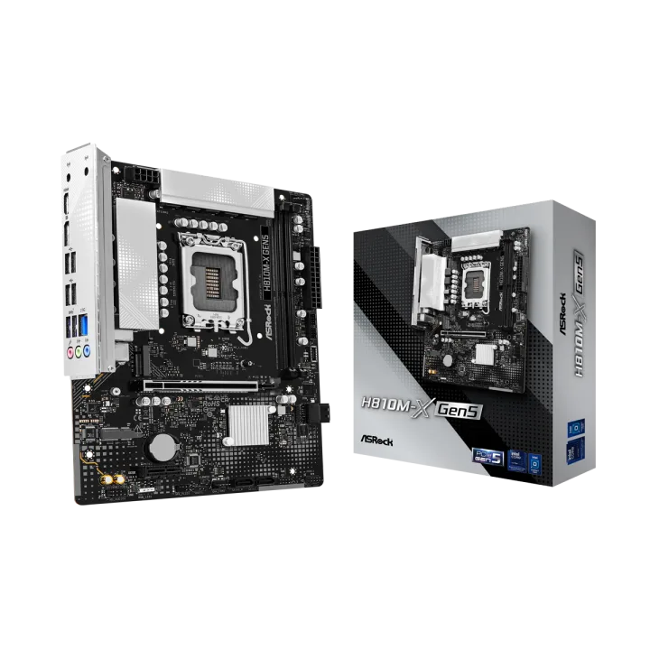 ASRock H810M-X Gen5 Mainboard Sockel 1851