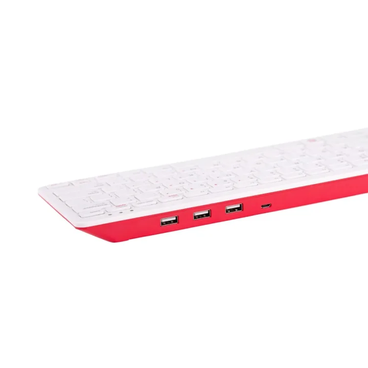 Offizielle Raspberry Pi Tastatur QWERTZ - weiß