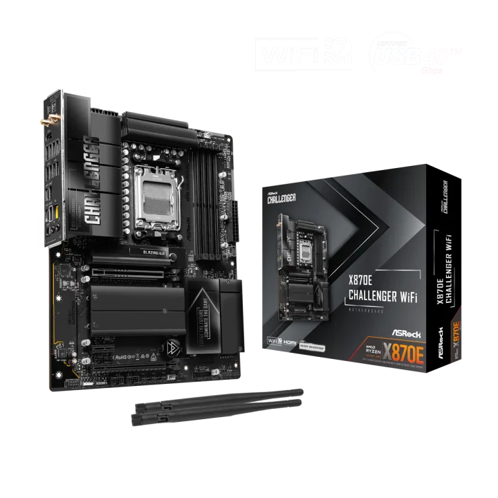 ASRock X870E Challenger WiFi Mainboard Sockel AM5