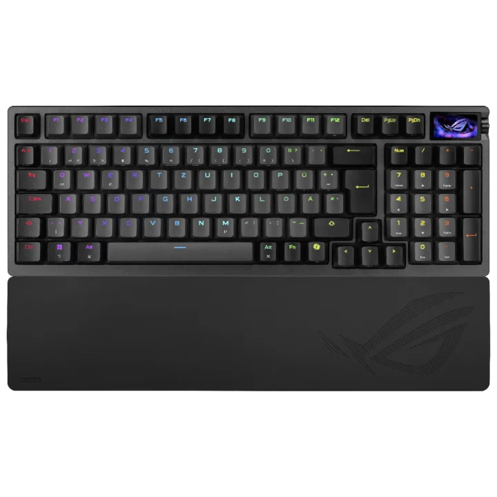 ASUS ROG Azoth 96 HE Gaming Tastatur kabellose Gaming Tastatur mit magnetischen Switches und 8K-Polling-Rate