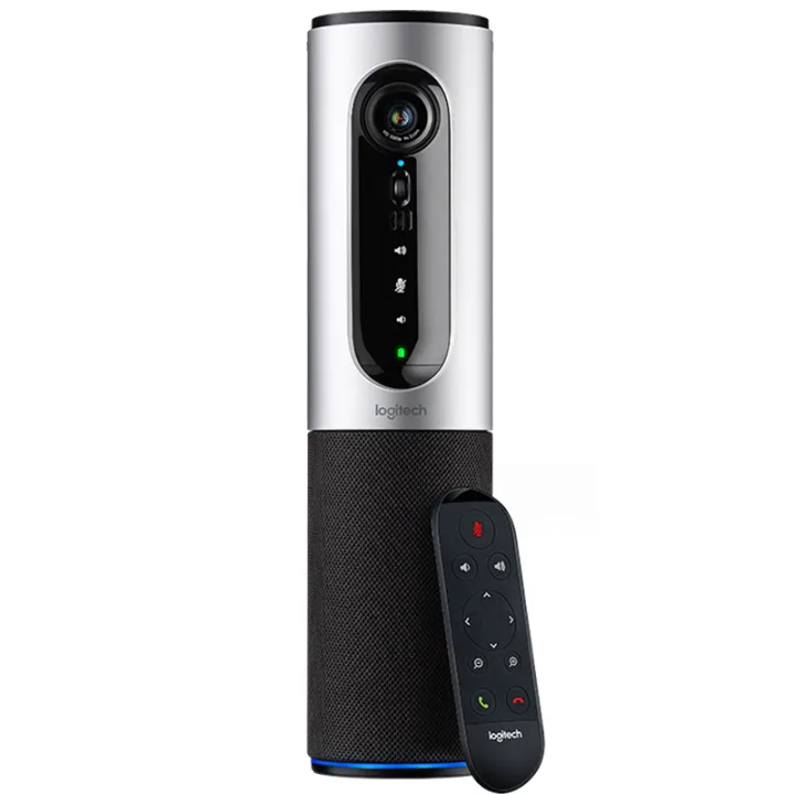 Logitech Connect, Mobile ConferenceCam Bluetooth®-Freisprecheinrichtung für Mini-Konferenzräume, Home-Office-Büros und die Arbeit unterwegs