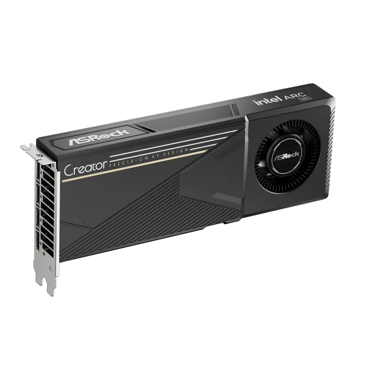 ASRock Arc Pro B60 Creator Grafikkarte - 24GB GDDR6, 4x DP