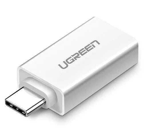 UGREEN USB-C to USB 3.0 A Adapter White