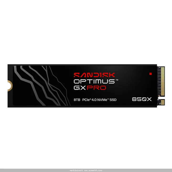 SanDisk Optimus GX PRO 850X SSD 1TB M.2 2280 PCIe Gen4 Internes Solid-State-Module
