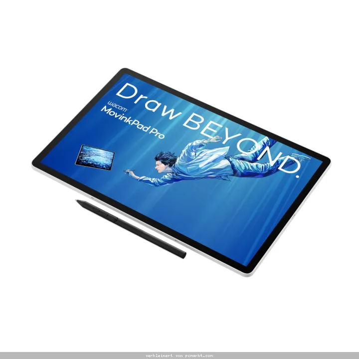Wacom MovinkPad Pro 14 Zeichentablet, 14" OLED mit batterielosem Slim Pro Pen 3, 12 GB RAM/256 GB Speicher