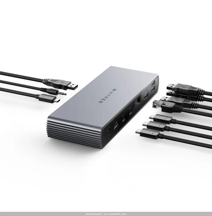 HyperDrive Thunderbolt 4-Dockingstation (HDTB4D-EU) 4K, 96W, Hi-Res-Audio