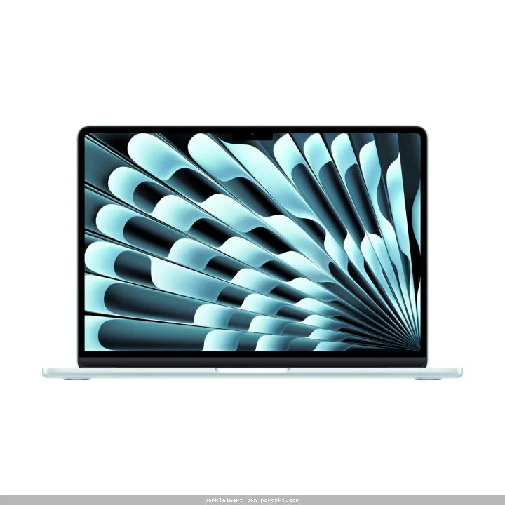 Apple MacBook Air 13" M5 Himmelblau MDHH4D/A Apple M5 chip mit 10-core CPU and 8-core GPU, 16GB, 512GB SSD - Himmelblau, kein Netzteil