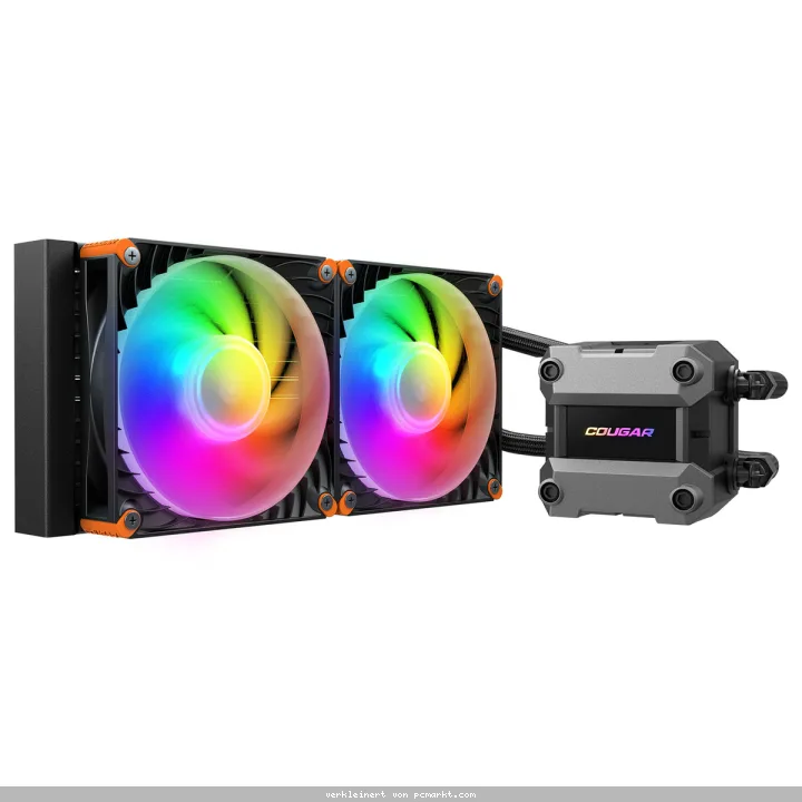 COUGAR Poseidon Ultra 240 ARGB schwarz | AiO-Wasserkühlung