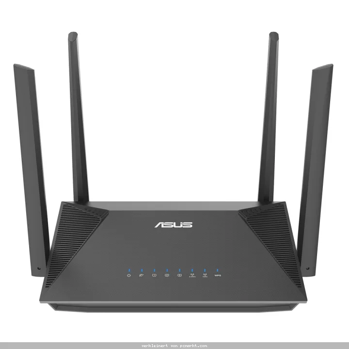 ASUS RT-AX52 WiFi 6 Router AX1800 Dualband, 1x 1G WAN, 3x 1G LAN