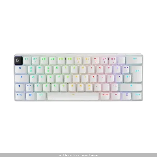 Logitech Gaming PRO X 60 Gaming Tastatur kabellose Gaming Tastatur mit programmierbaren Tasten und RGB-Beleuchtung, weiß