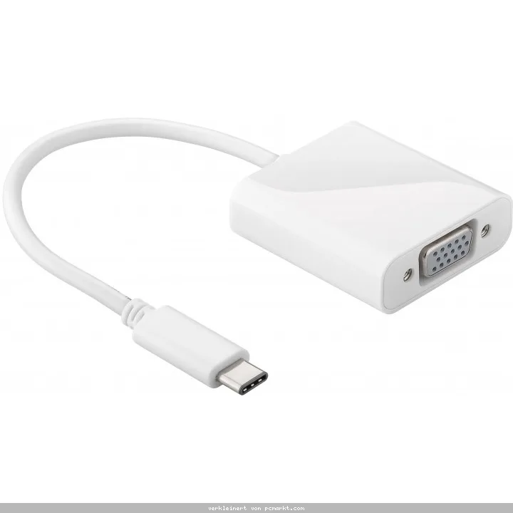 Goobay USB Typ-C (3.1) Adapter [USB Typ-C Stecker > VGA-Buchse]