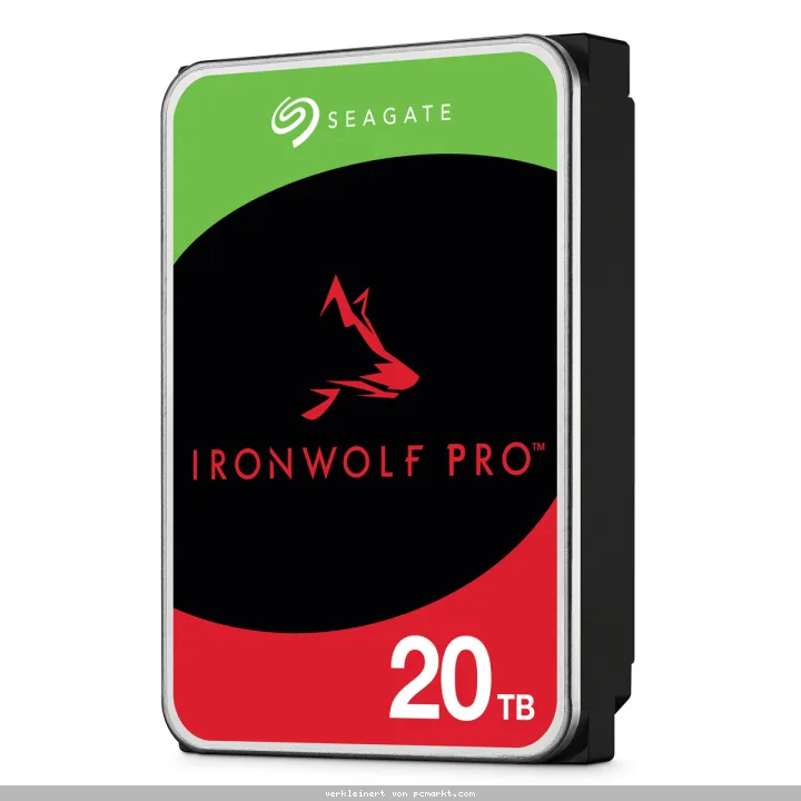 Seagate IronWolf Pro 20TB 3.5 Zoll SATA Interne NAS Festplatte (CMR)