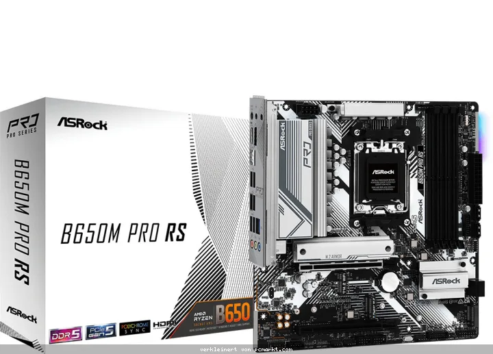 ASRock B650M Pro RS Mainboard Sockel AM5