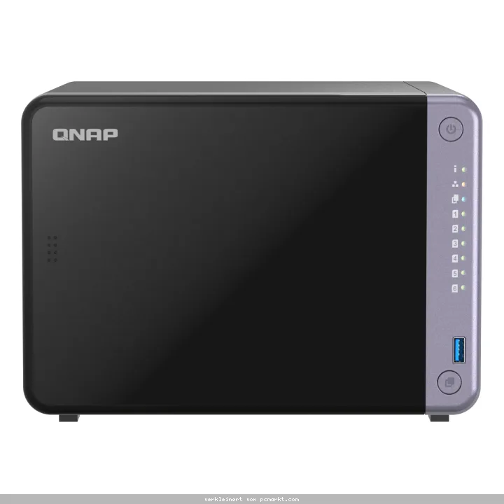 QNAP TS-632X-4G NAS 6-Bay 0/6 HDD/SSD, 2x 2.5G Ethernet, 2x 10G SFP+, 4GB RAM