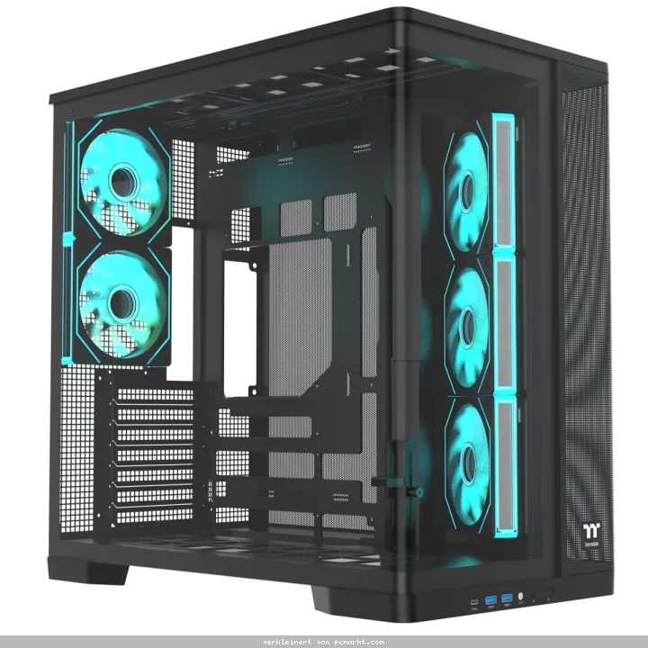 Thermaltake Arcus 380 TG Curved Black | PC-Gehäuse