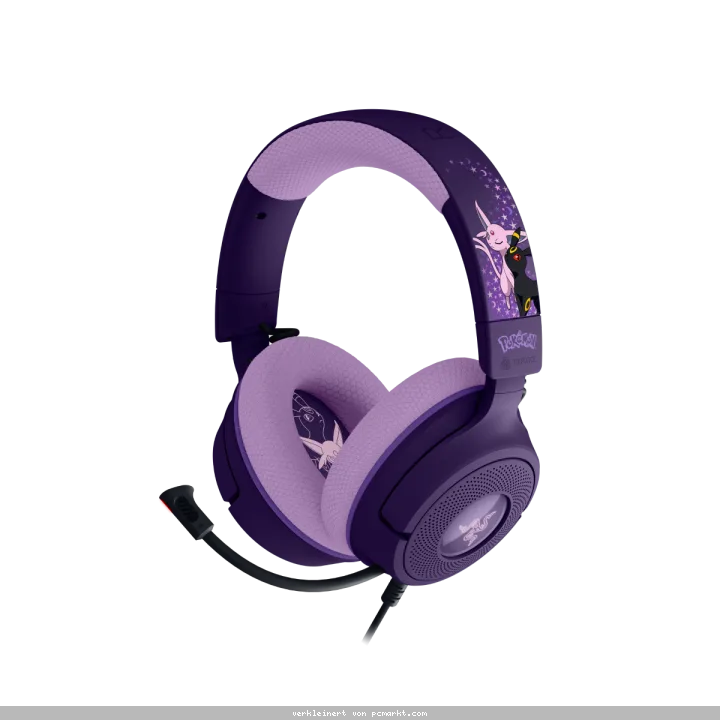 Razer Kraken V4 X Gaming Headset - Nachtara & Psiana Edition kabelgebundenes Gaming Headset im Pokémon Nachtara & Psiana Design
