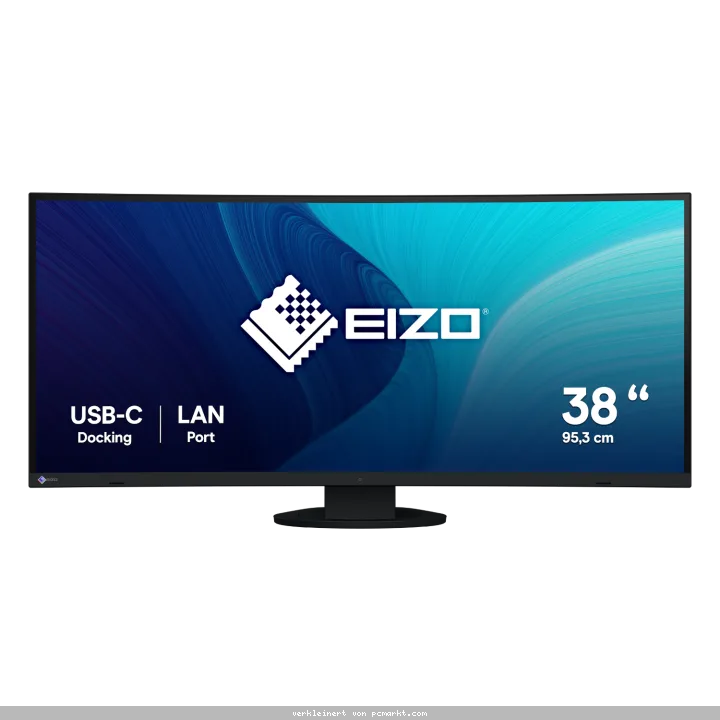 Eizo FlexScan EV3895-BK - LED, Curved, IPS-Panel, UWQHD, USB-C