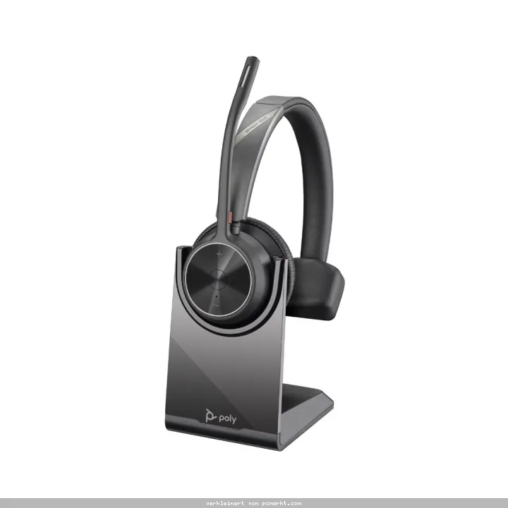 Poly Voyager 4310 Headset +BT700 dongle +Charging Stand