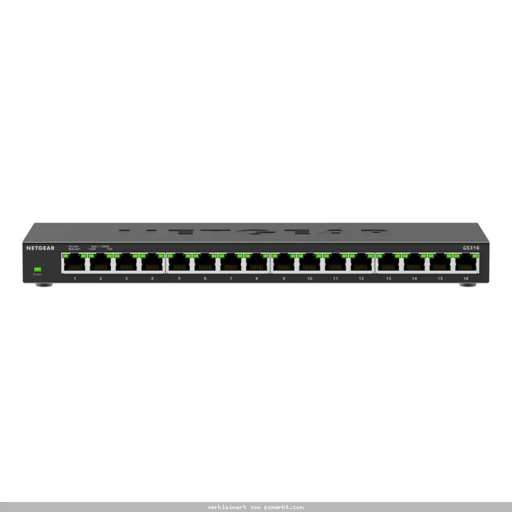 NETGEAR GS316 Unmanaged Switch 16x Gigabit Ethernet