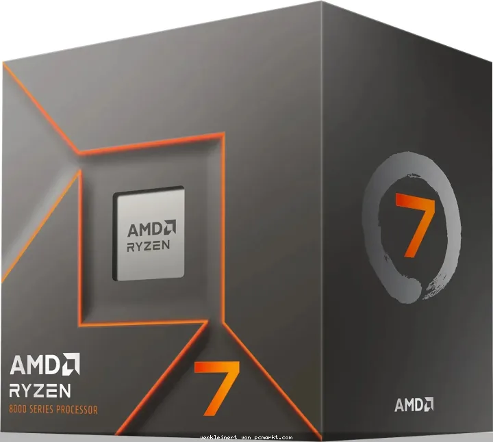 AMD Ryzen 7 8700F Prozessor - 8C/16T, 4.10-5.00GHz, boxed ohne Kühler