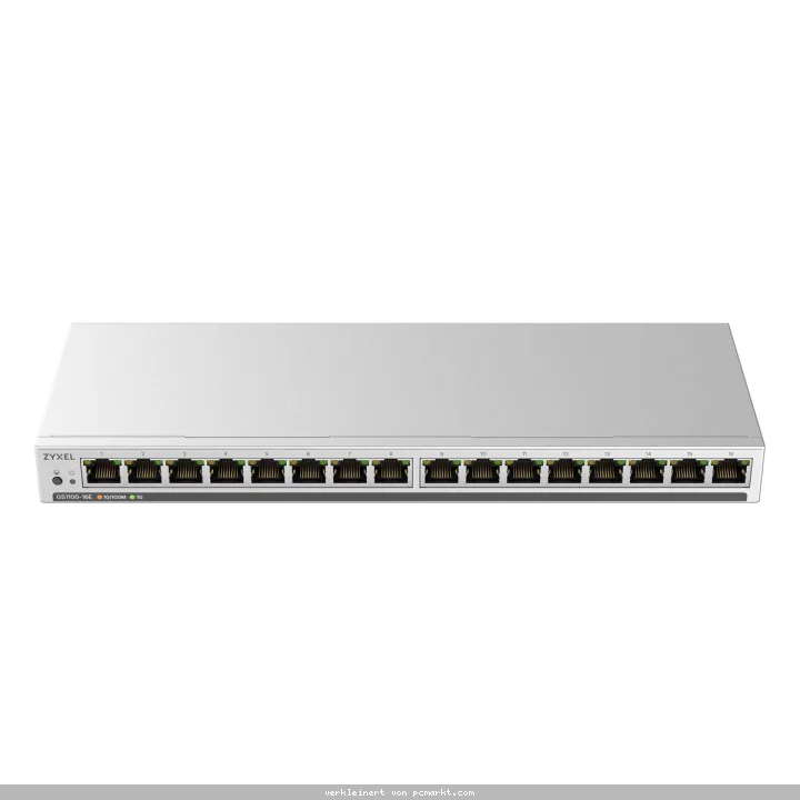 Zyxel GS1100-16E Unmanaged Switch 16-Port, 16x Gigabit Ethernet