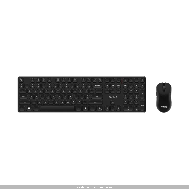 MSI Forge 210 Kombo aus Tastatur und Maus kabellose Maus und Tastatur Kombo