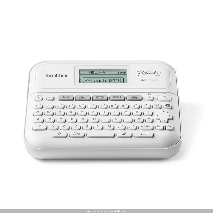 Brother P-touch D410 Beschriftungsgerät 180dpi, 20 mm/Sekunde, USB