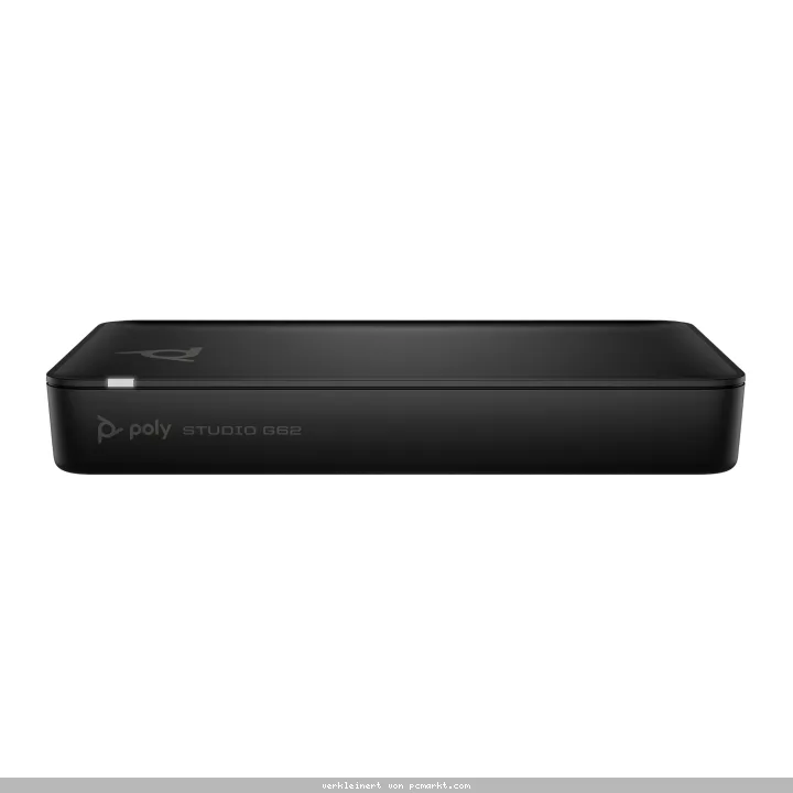 Poly Studio G62 Videokonferenzsystem Videoauflösung: 4K, UHD (3840 x 2160), Automatische Geräuschunterdrückung, Microsoft Teams, Zoom-zertifiziert