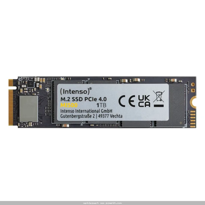 Intenso MI500 SSD 1TB M.2 PCIe Gen4 Internes Solid-State-Module