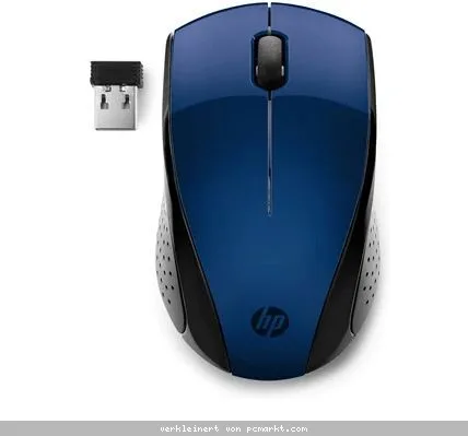 HP kabellose Maus HP 220, blau