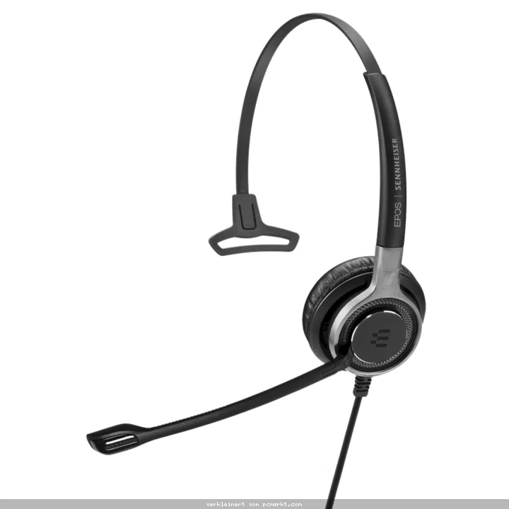 EPOS Headset IMPACT SC 638, Mono, Easy Disconnect, monaurales Premium-Headset mit Kopfbügel, für Wideband und Narrowband T