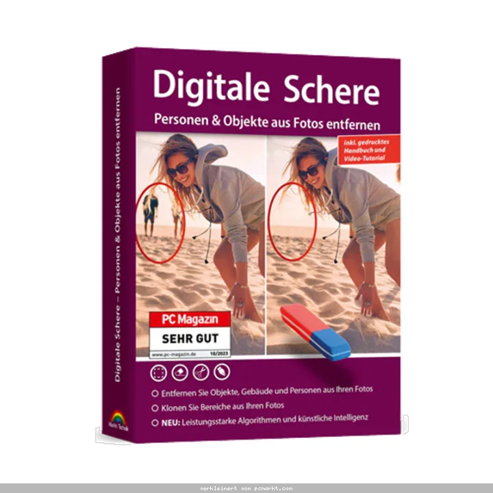 Markt+Technik Objekte und Personen entfernen