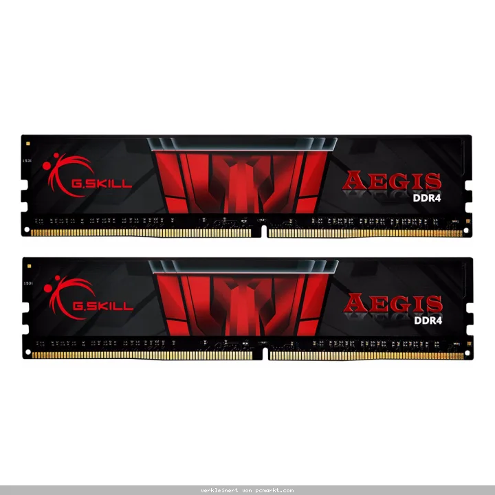 G.SKILL Aegis Schwarz 32GB Kit (2x16GB) DDR4-3200 CL16 DIMM Arbeitsspeicher