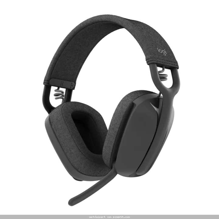 Logitech Zone Vibe Wireless Headset, MS-Teams, Native Bluetooth, Grafit