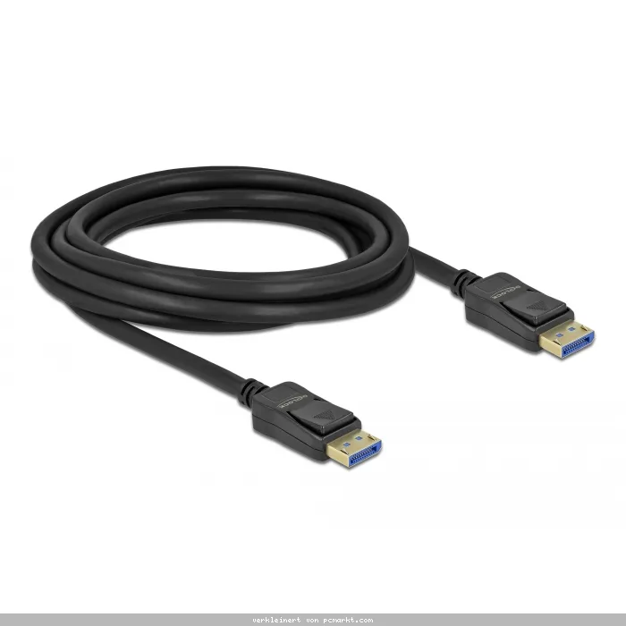 Delock DisplayPort Kabel 10K 60 Hz 54 Gbps Kunststoffgehäuse 3 m