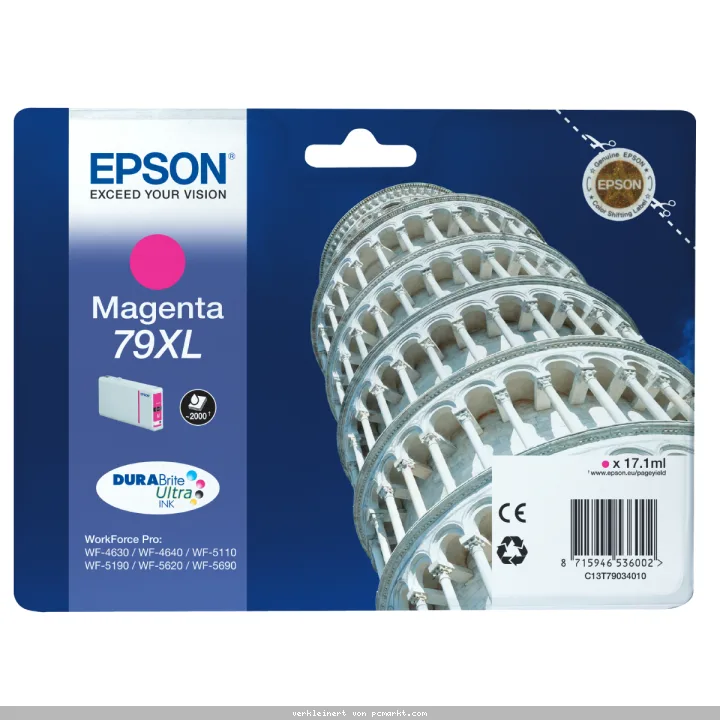 Epson 79XL Tintenpatrone Magenta Für Kompatibilität, siehe Artikel-Beschreibung