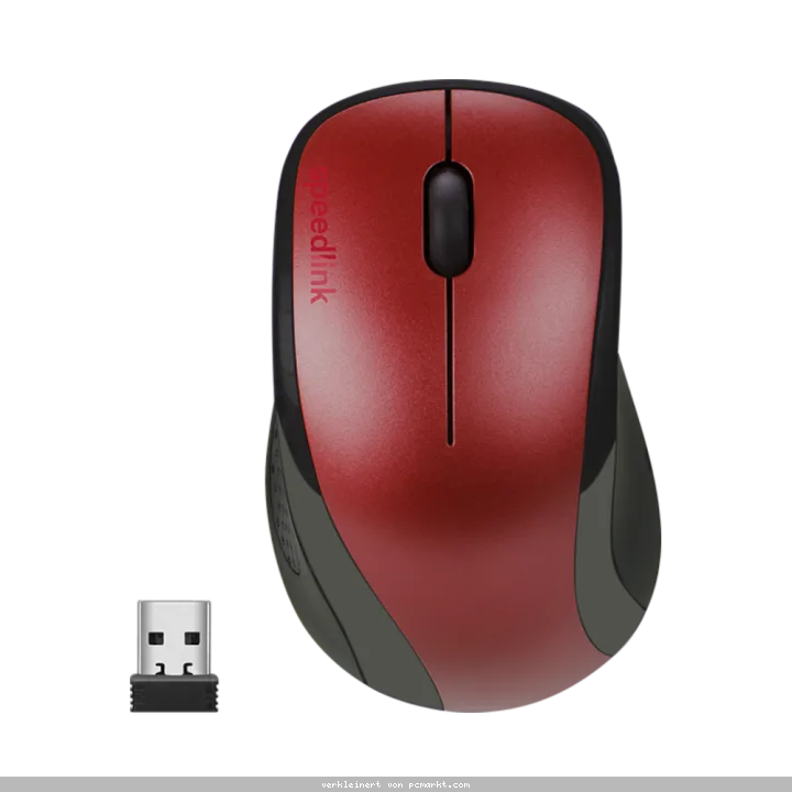 Speedlink KAPPA Maus - kabellos, rot -