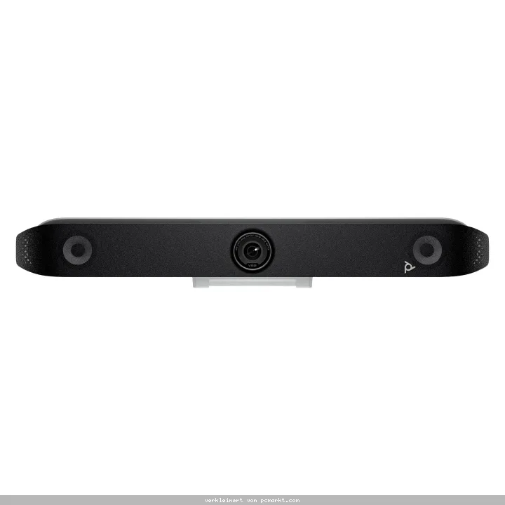 Poly Studio V52 Premium-USB-Videobar Kameraauflösung: 2160p, 4K UHD (3840 x 2160), 5-fach digital Zoom, Voll-Duplex-Audio, Zwei Lautsprecher (2x40W)