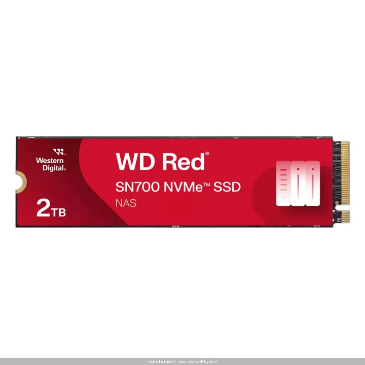 WD Red SN700 SSD 2TB M.2 2280 PCIe Gen3 NVMe Internes Solid-State-Module