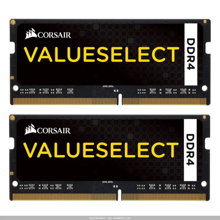 Corsair ValueSelect 16GB Kit (2x8GB) DDR4-2133 CL15 SO-DIMM Arbeitsspeicher