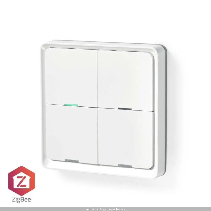 Nedis Smartlife Wandschalter - Zigbee 3.0, Programmierbare Knöpfe
