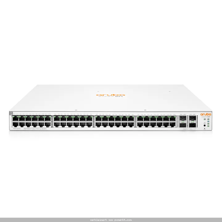 HPE Networking Instant On 1930 Smart Managed Switch (JL686B) [48x Gigabit-LAN, 4x SFP/SFP+, PoE+ 370W]