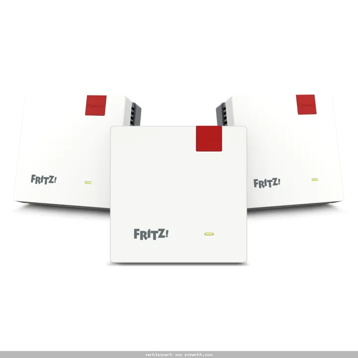 FRITZ!Mesh Set 1600 3er Pack 3x FRITZ!Repeater 1200 AX, WiFi 6 Dual-Band bis zu 3.000 Mbit/s