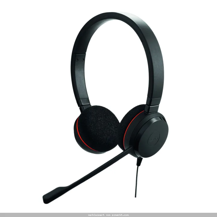 Jabra Evolve 20 Headset, Stereo, Kabelgebunden USB-C/A-Anschluss, MS Teams zertifiziert