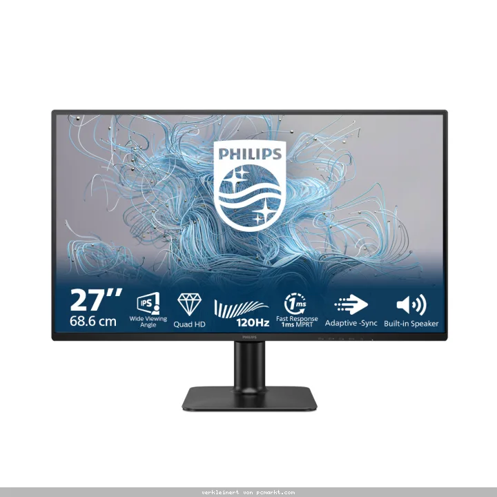 Philips 27E2N2500 27 Zoll - Office Monitor IPS, QHD, 120 Hz