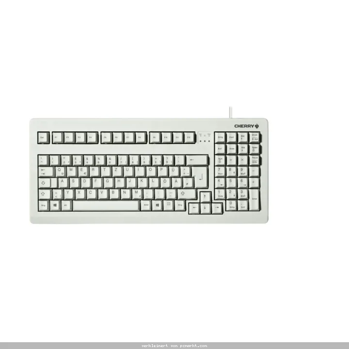 Cherry G80-1800, hellgrau, USB (inkl. PS/2 über Adapter)