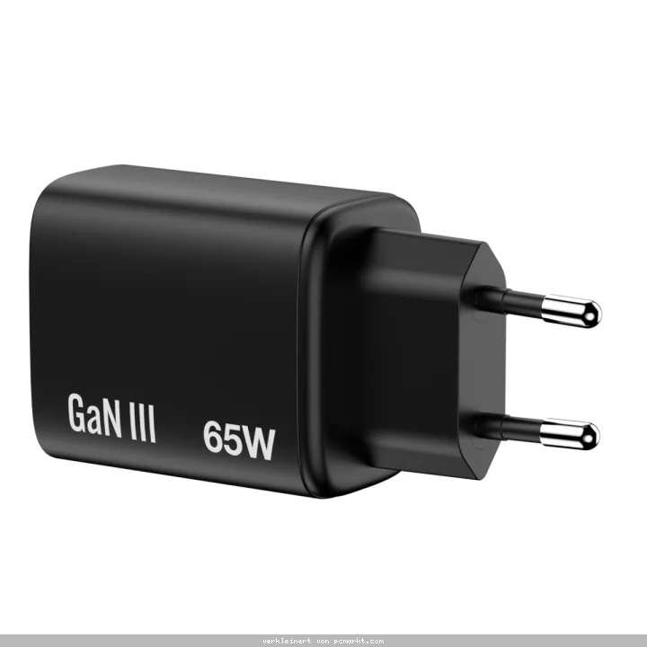 Verbatim Essentials GaN Charger 65W EU plug Black