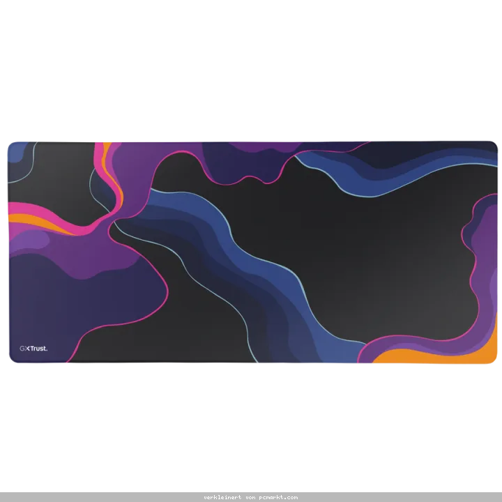 Trust Gaming GXT759 XXL blau/lila XXL Gaming-Mauspad mit vernähtem Rand für bequemes und stabiles Gaming