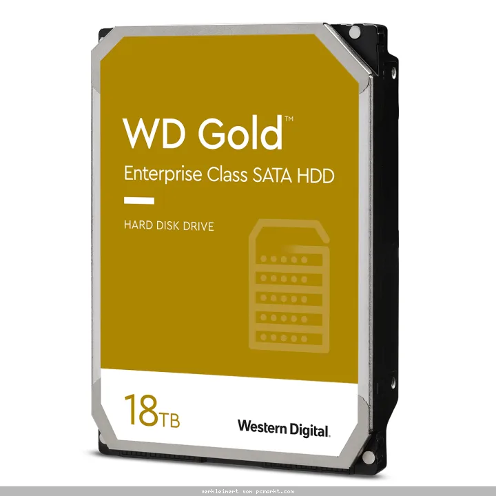 Western Digital WD Gold 18TB 3.5 Zoll SATA 6Gb/s - interne Enterprise Festplatte