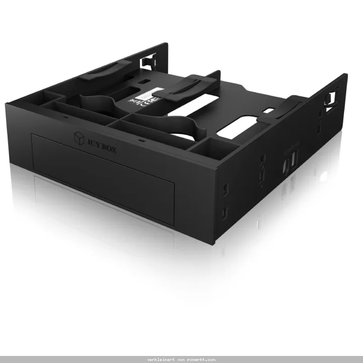 ICY BOX IB-5251 Einbaurahmen für 2x 2,5" + 1x 3,5"HDDs/SSDs in 1x 5,25" Schacht
